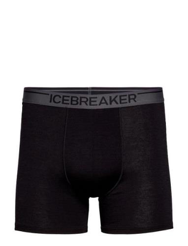 Men Anatomica Boxers Icebreaker Black