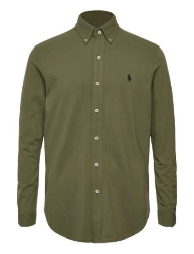 Featherweight Mesh Shirt Polo Ralph Lauren Khaki