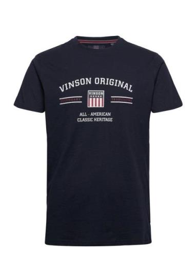 Vin T-Shirt Matt Men VINSON Navy