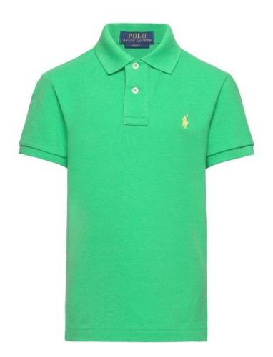 Basic Mesh-Slim Polo-Tp-Knt Ralph Lauren Kids Green