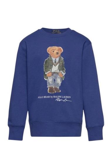 Polo Bear Fleece Sweatshirt Ralph Lauren Kids Blue