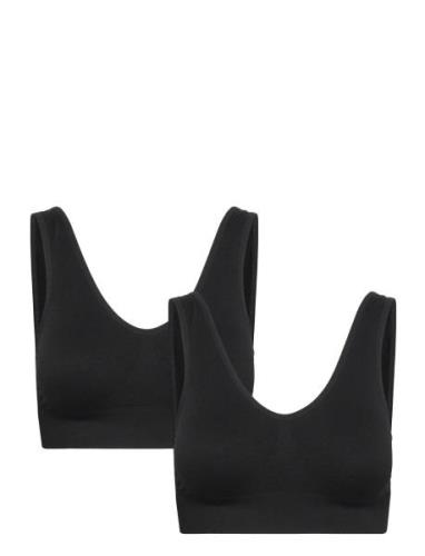 Decoy 2-Pack Bra Wide Straps Decoy Black