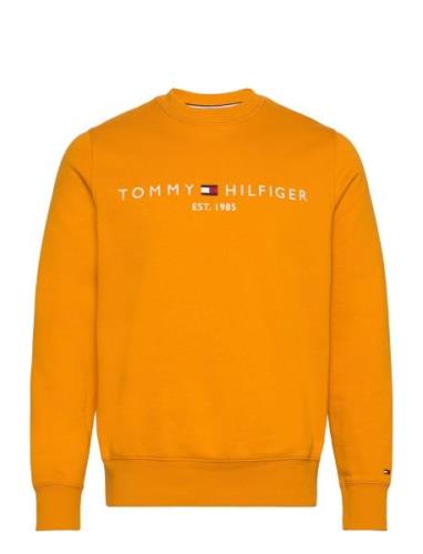 Tommy Logo Sweatshirt Tommy Hilfiger Yellow