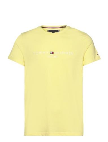 Tommy Logo Tee Tommy Hilfiger Yellow