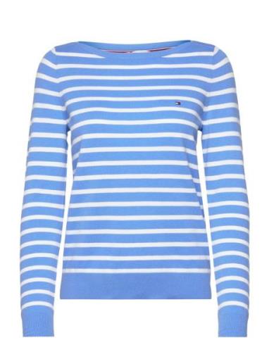 Co Jersey Stitch Boat-Nk Ls Swt Tommy Hilfiger Blue