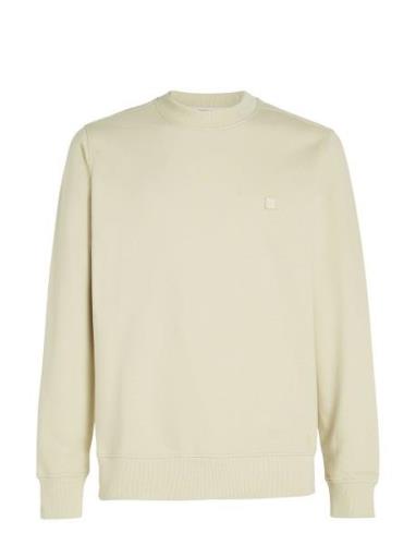 Ck Embro Badge Crew Neck Calvin Klein Jeans Beige