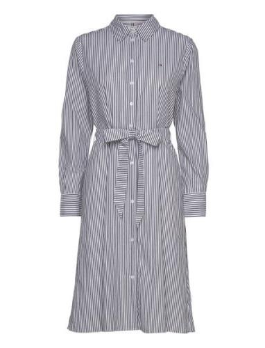 Essential Knee Shirt Dress Tommy Hilfiger White