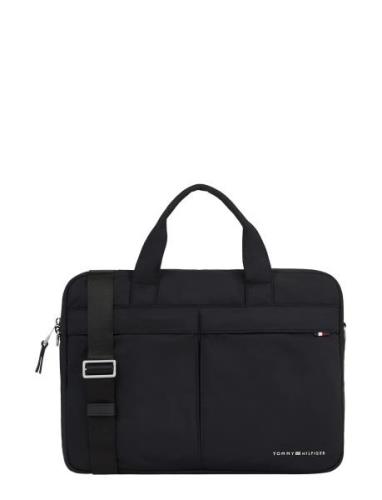 Th Signature Computer Bag Tommy Hilfiger Black