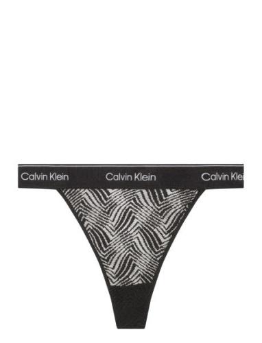 String Thong Calvin Klein Black