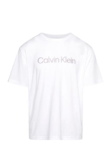 S/S Crew Neck Calvin Klein White