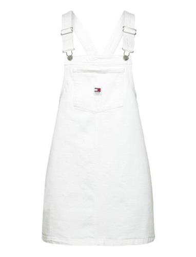 Pinafore Dress Bh6193 Tommy Jeans White
