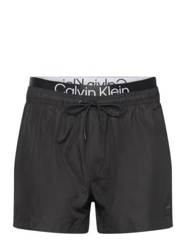 Short Double Waistband Calvin Klein Black