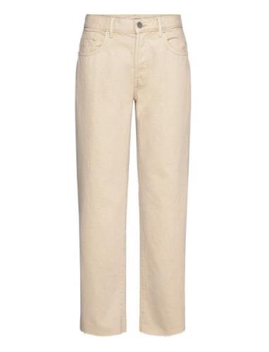 Trouser Sia Twill Cropped Lindex Beige