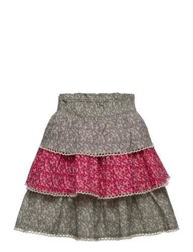 Mini Aster Skirt Malina Patterned