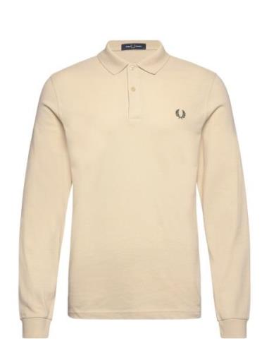 L/S Plain Fp Shirt Fred Perry Beige