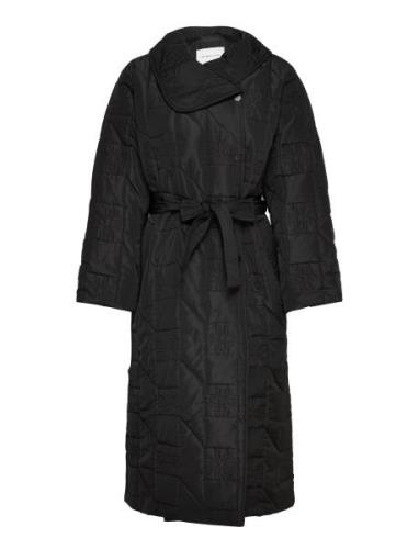 Lia Puffer Coat Malina Black