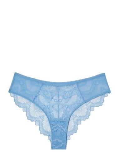 Lace Cheeky Understatement Underwear Blue