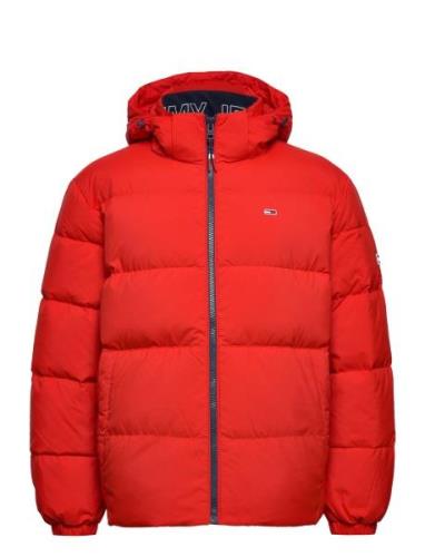 Tjm Essential Down Jacket Tommy Jeans Red