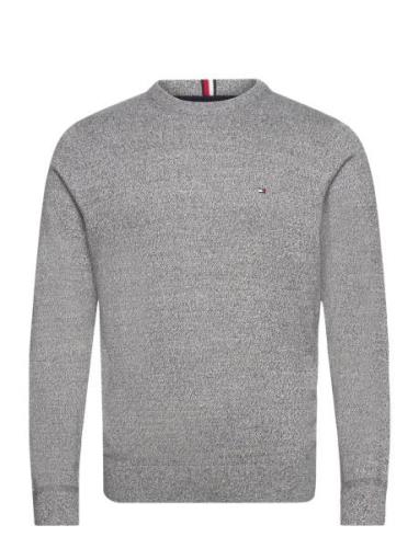 Pima Org Ctn Cashmere Crew Neck Tommy Hilfiger Grey