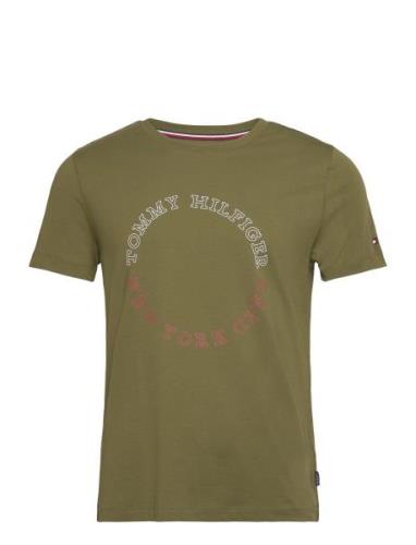 Monotype Roundle Tee Tommy Hilfiger Green