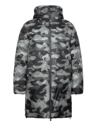 Kevo Long Puffer Jacket W4T4 Rains Grey