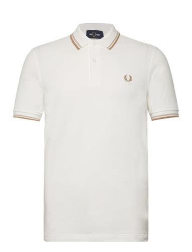 Twin Tipped Fp Shirt Fred Perry White