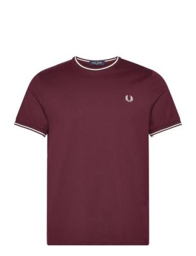 Twin Tipped T-Shirt Fred Perry Red