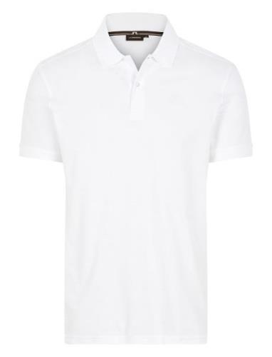 Troy St Pique Polo Shirt J. Lindeberg White