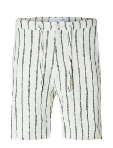 Slhreg-Brody-Sal Shorts Selected Homme Cream
