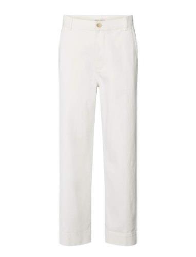 Sabina - Canvas Drill Pant Rabens Sal R White