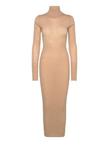 Sheer Knit Maxi Dress REMAIN Birger Christensen Beige