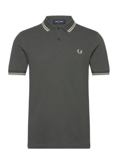 Twin Tipped Fp Shirt Fred Perry Grey