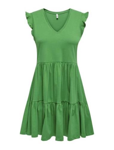 Onlmay Cap Sleev Fril Dress Jrs Noos ONLY Green