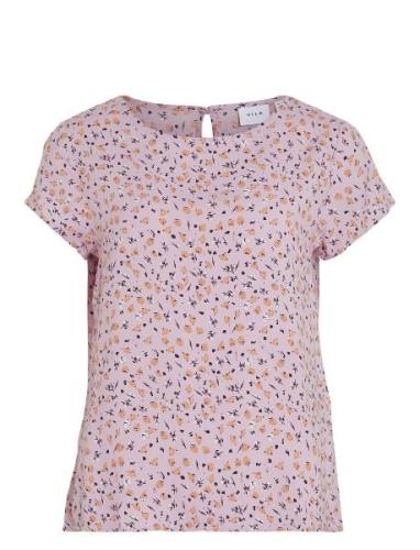 Vipaya S/S Top - Noos Vila Pink