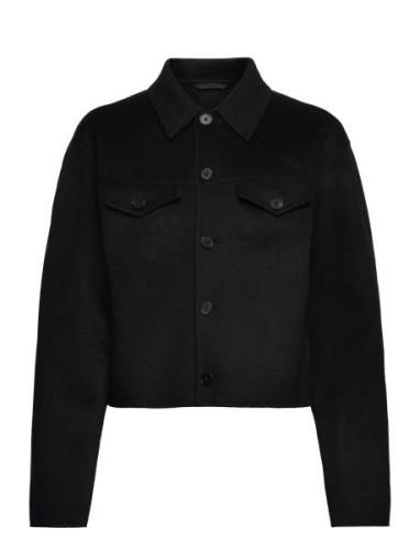 Short Wool Cashmere Jacket Filippa K Black