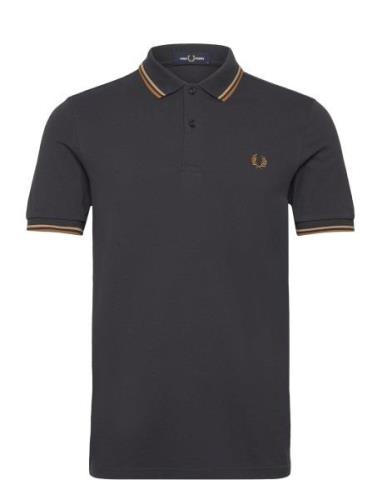 Twin Tipped Fp Shirt Fred Perry Grey