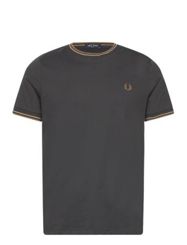 Twin Tipped T-Shirt Fred Perry Grey