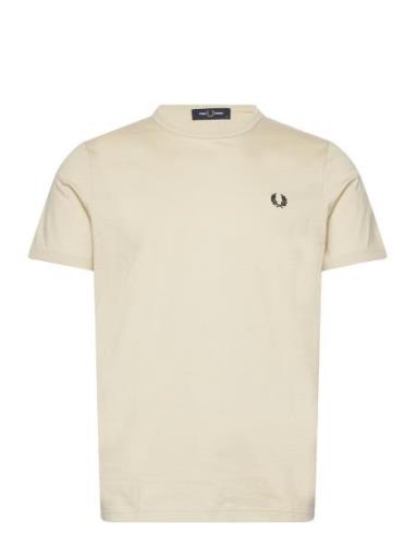 Ringer T-Shirt Fred Perry Cream