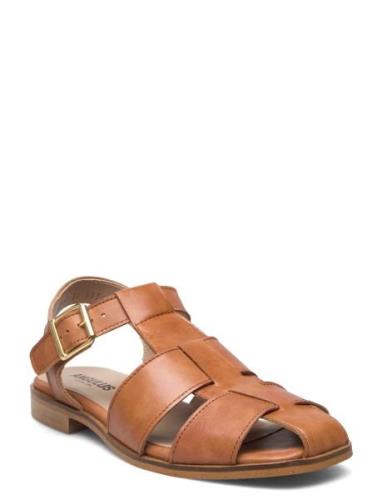 Sandals - Flat ANGULUS Brown