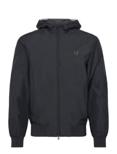 Hooded Brentham Jacket Fred Perry Black