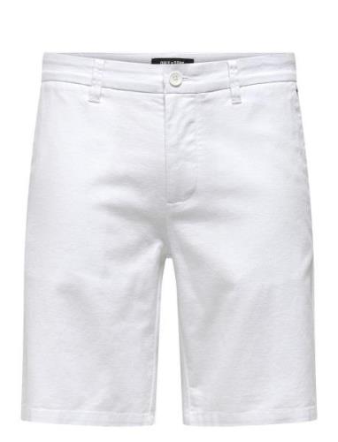 Onsmark 0011 Cotton Linen Shorts Noos ONLY & SONS White