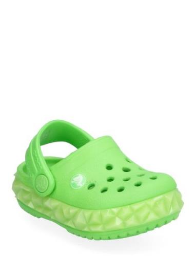 Crocbandgeometricglowbandclogt Crocs Green