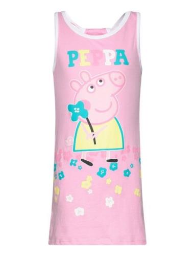 Dress Without Sleeve Peppa Pig Pink