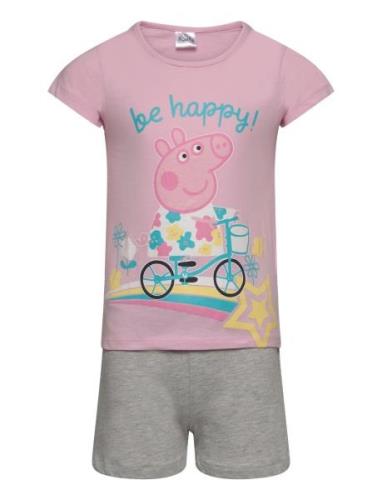 Set Pyjalong Peppa Pig Pink