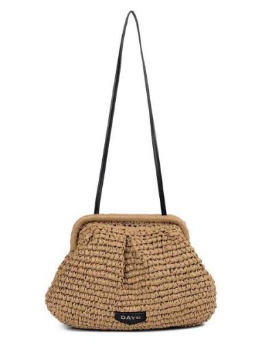 Day City Straw Clutch DAY ET Beige