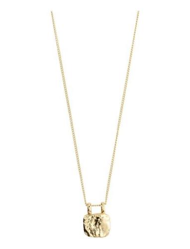 Bloom Recycled Coin Necklace Pilgrim Gold