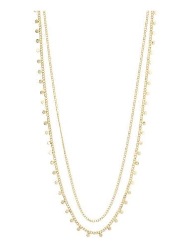 Bloom Recycled Necklace, 2-In-1 Pilgrim Gold