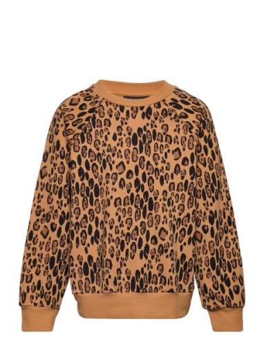 Basic Leopard Sweatshirt Mini Rodini Brown