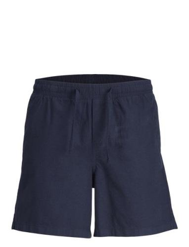 Jpstjaiden Jjsummer Linen Blend Short Sn Jack & J S Navy