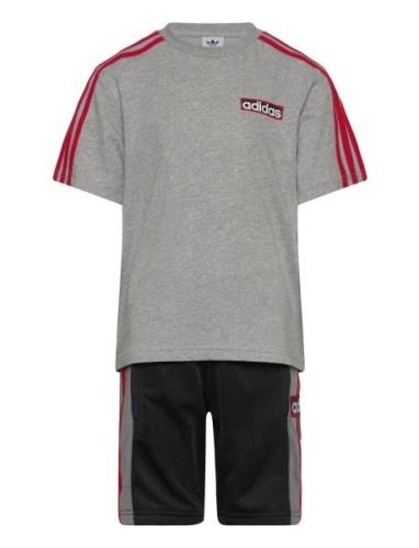 Short Tee Set Adidas Originals Grey